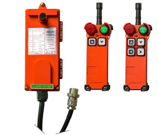 DEH electric hoist radio remote options