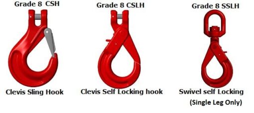 1 leg chain sling components