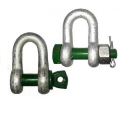 green pin d shackles