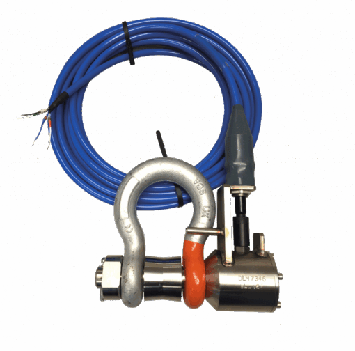 Subsea Load Cell Shackle with cable
