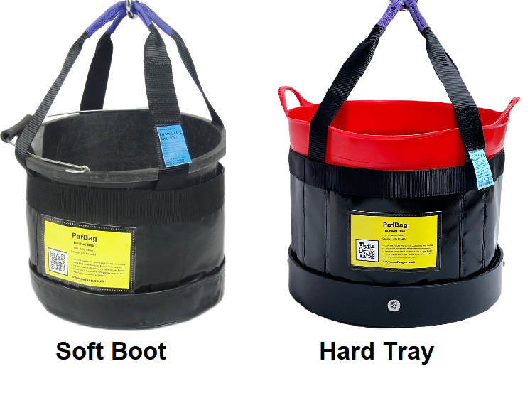 bucket bag tray options
