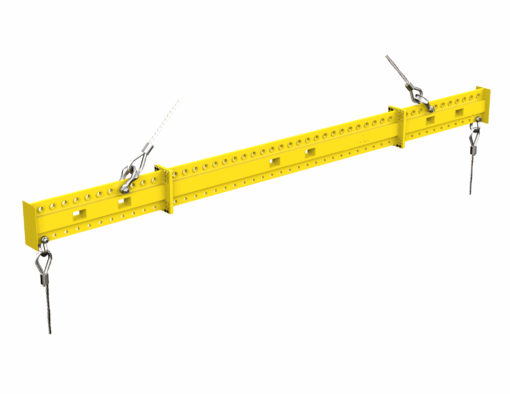 multi point lifting beams semi spreader