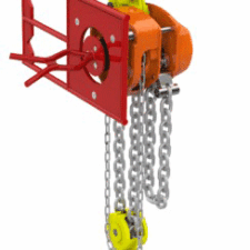ROV Controlled Subsea Chain Block rear