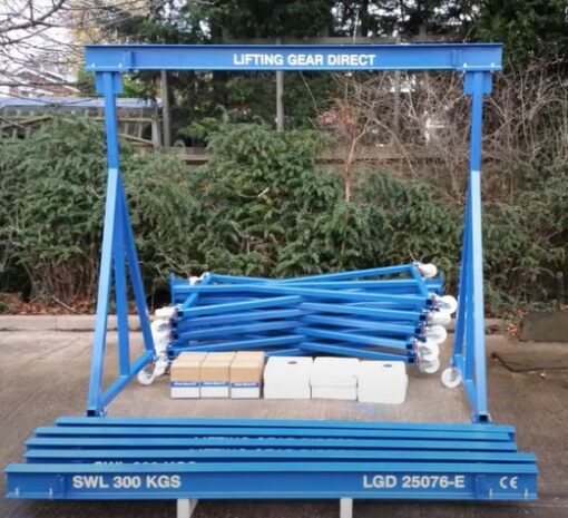 A Frame Gantry cranes ready for delivery