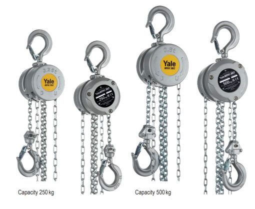 Yale Mini 360 Manual Chain Hoist models