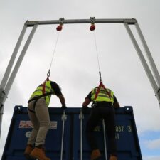 Aluminium Gantry for fall arrest