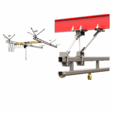 ceiling mounted light crane