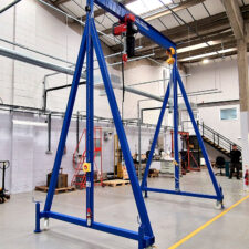 A Frame Gantry with electrics