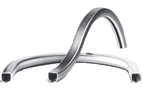 monorail curved track