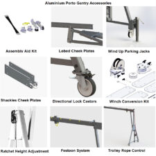 Aluminium Gantry options