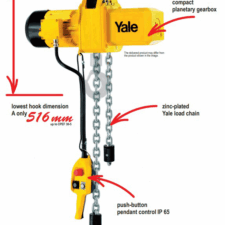 Yale CPE/F Electric Hoist features