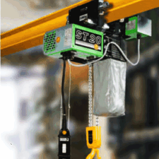Stahl ST Electric Hoist on crane beam