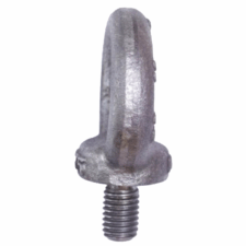 Green Pin DIN 580 Dynamo Eye Bolt – Metric side view