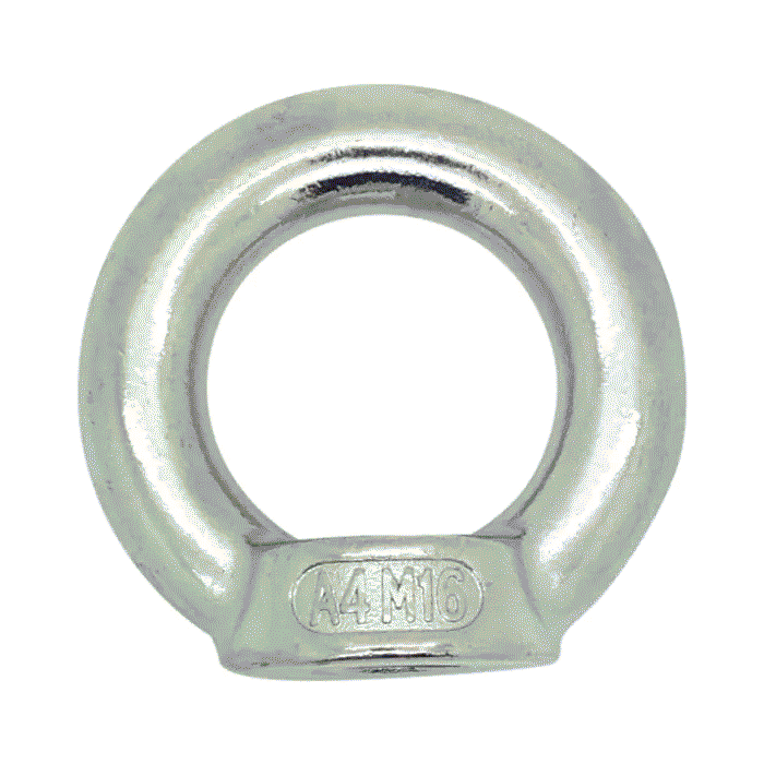 Stainless Steel Eye Nuts- Untested